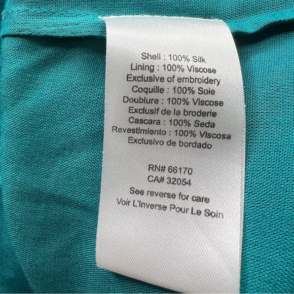 Anthro Hemant & Nandita MOANA Colorful Silk Sequin Beaded Tassel Boho Dress NWT - Picture 13 of 15